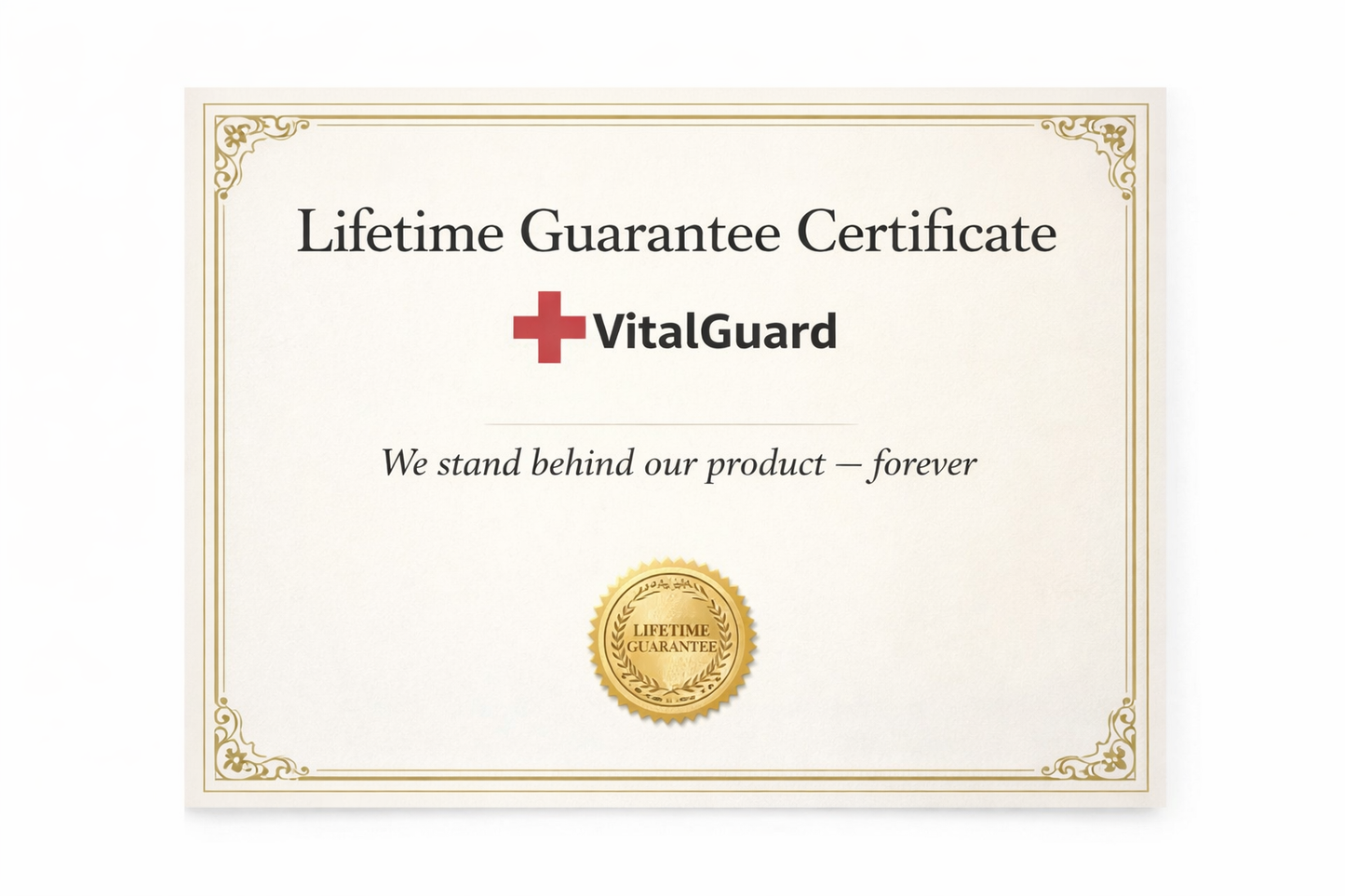 Free Lifetime Guarantee